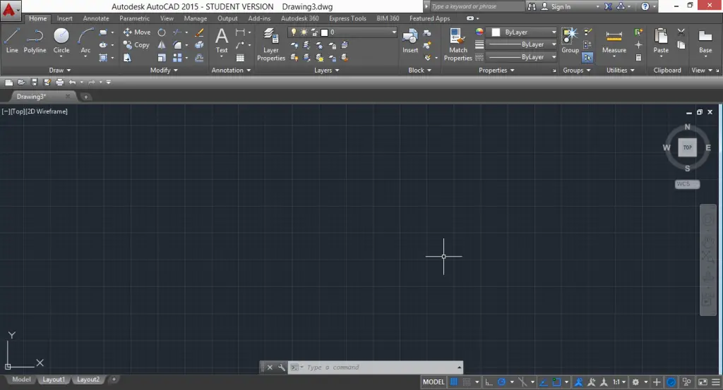 AutoCAD tutorial 01: Drawing your first object