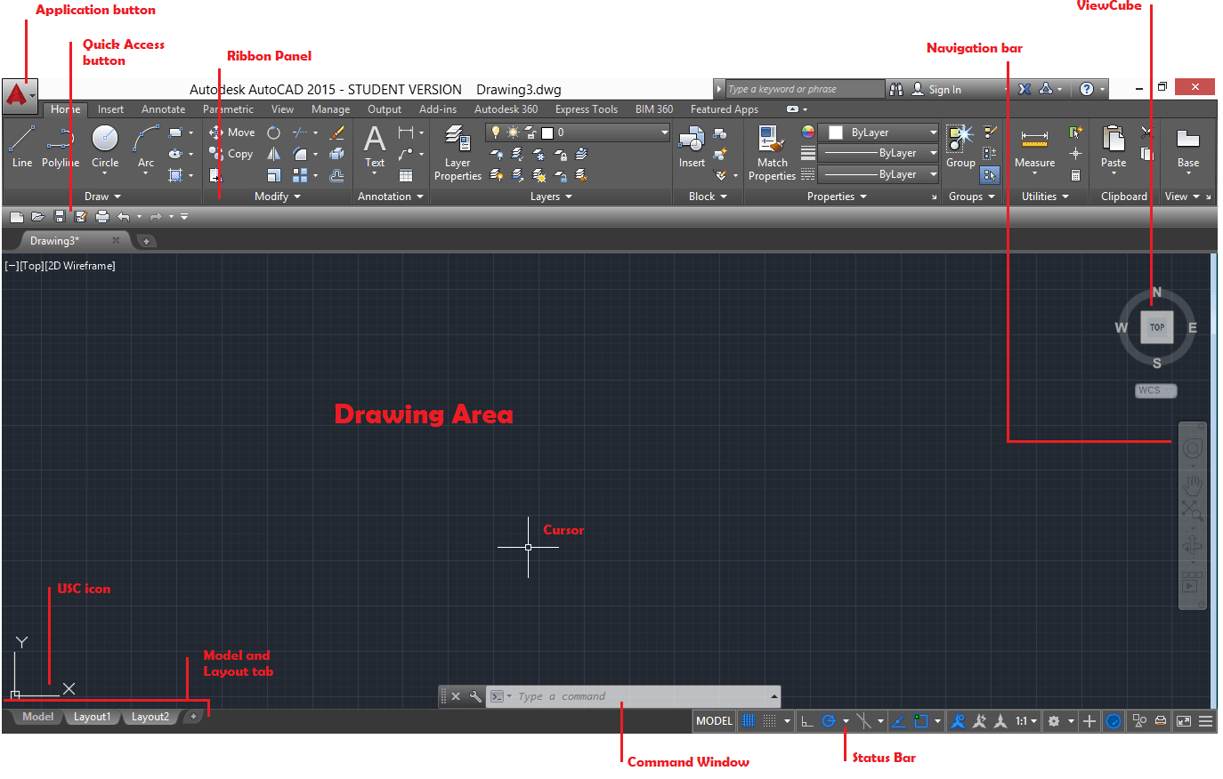 autocad change cursor color