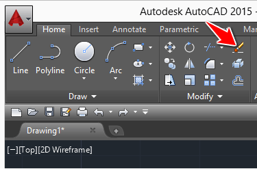 erase command in autocad