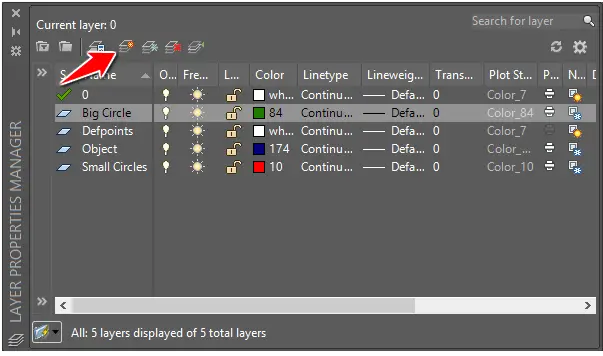 new layer in autocad