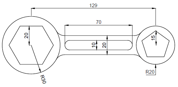 autocad 2d exercise