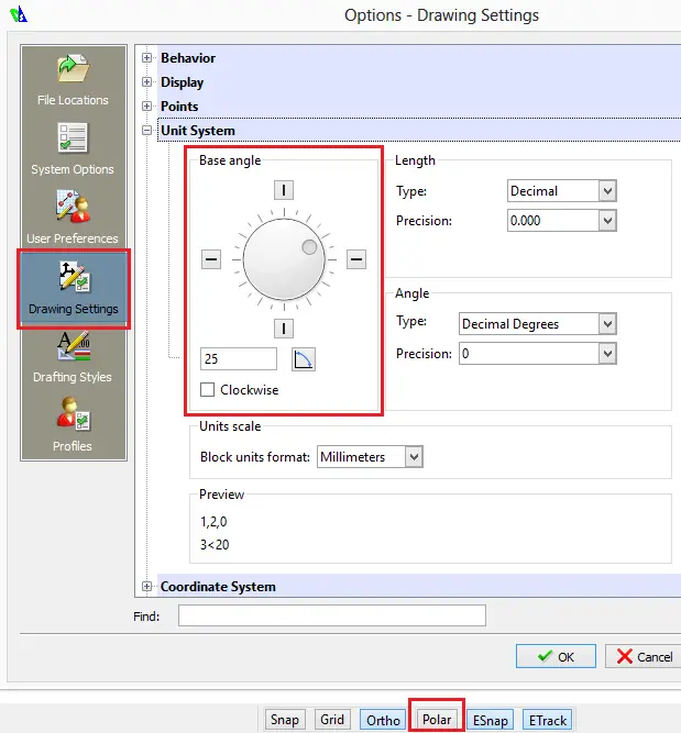 draftsight professional creating screws