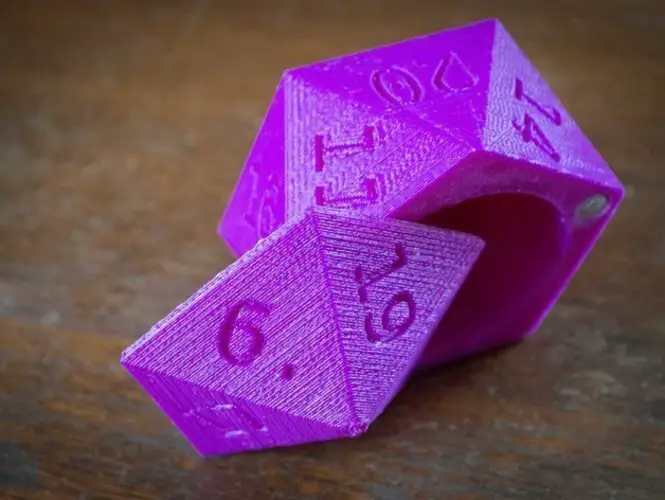 3d printed dices