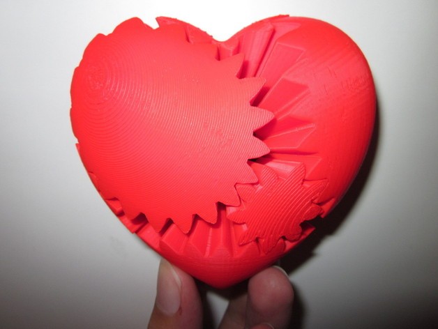 3d printed toy heart