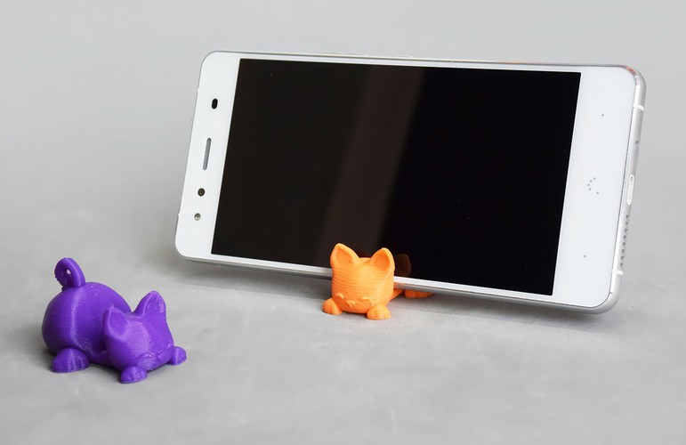 animal 3d printed phone stands