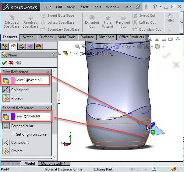 solidworks plane