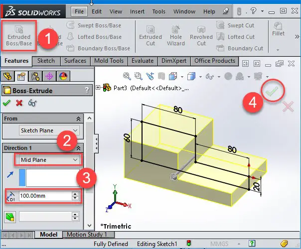 Solidworks Sheet Metal Tutorial Converting To Sheet Metal Youtube