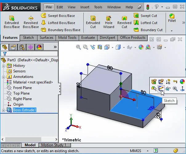 solidworks-tutorial-convert-entities-tutorial45