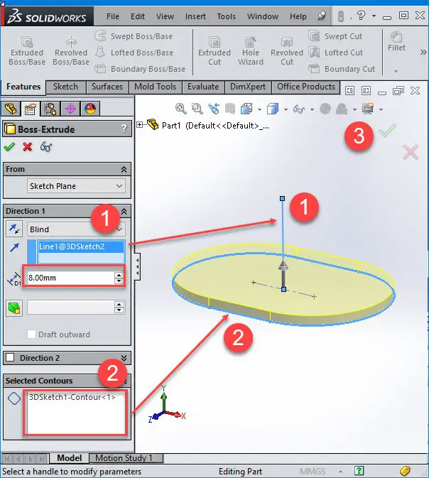 solidworks extrusion