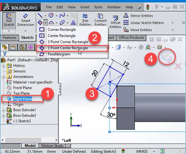 how to make cosmetic thread visible in solidworks