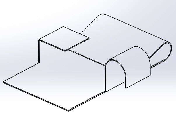 Solidworks plåt