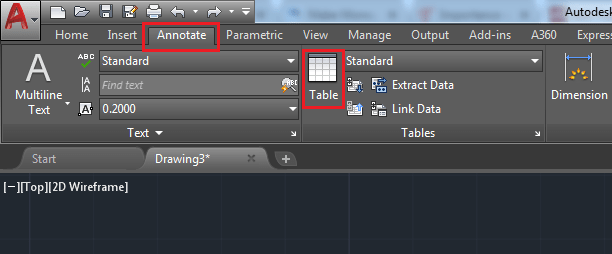 insert excel into autocad