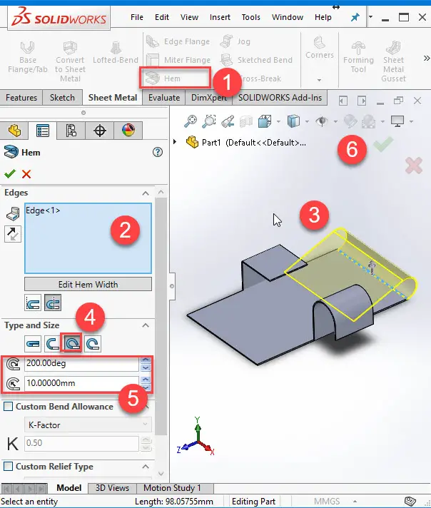 Solidworks Metallplater