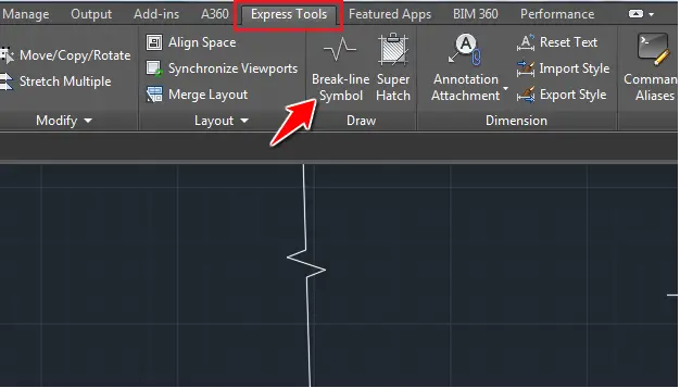 How To Break Dimension Lines In Autocad