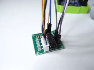 step motor arduino code