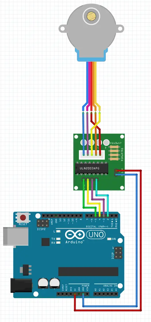 small stepper motor arduino