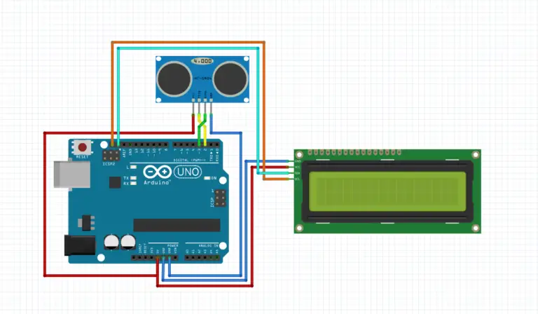 Arduino Projects Ultrasonic Distance Sensor Tutorial45 0619