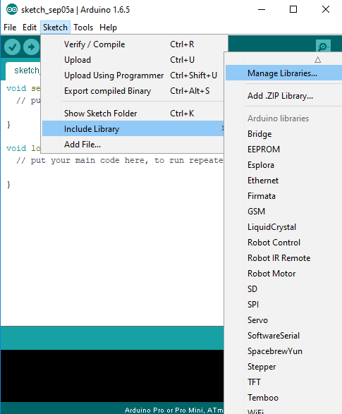 install arduino wire library