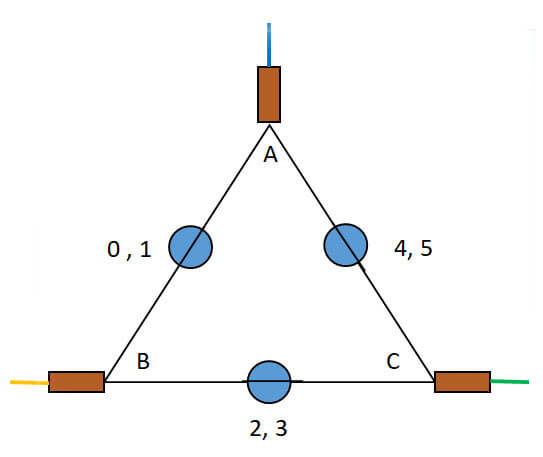 Charlieplexing schematic