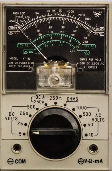 analog multimeter